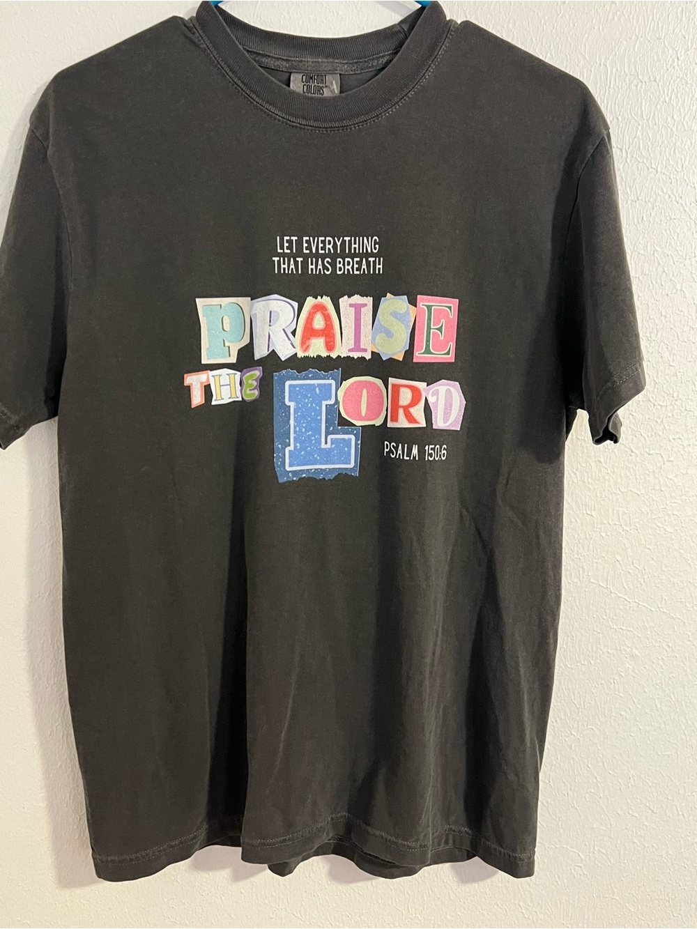 Comfort Colors Psalm 150:6 "Praise The Lord" Graphic - Picture 1 of 4